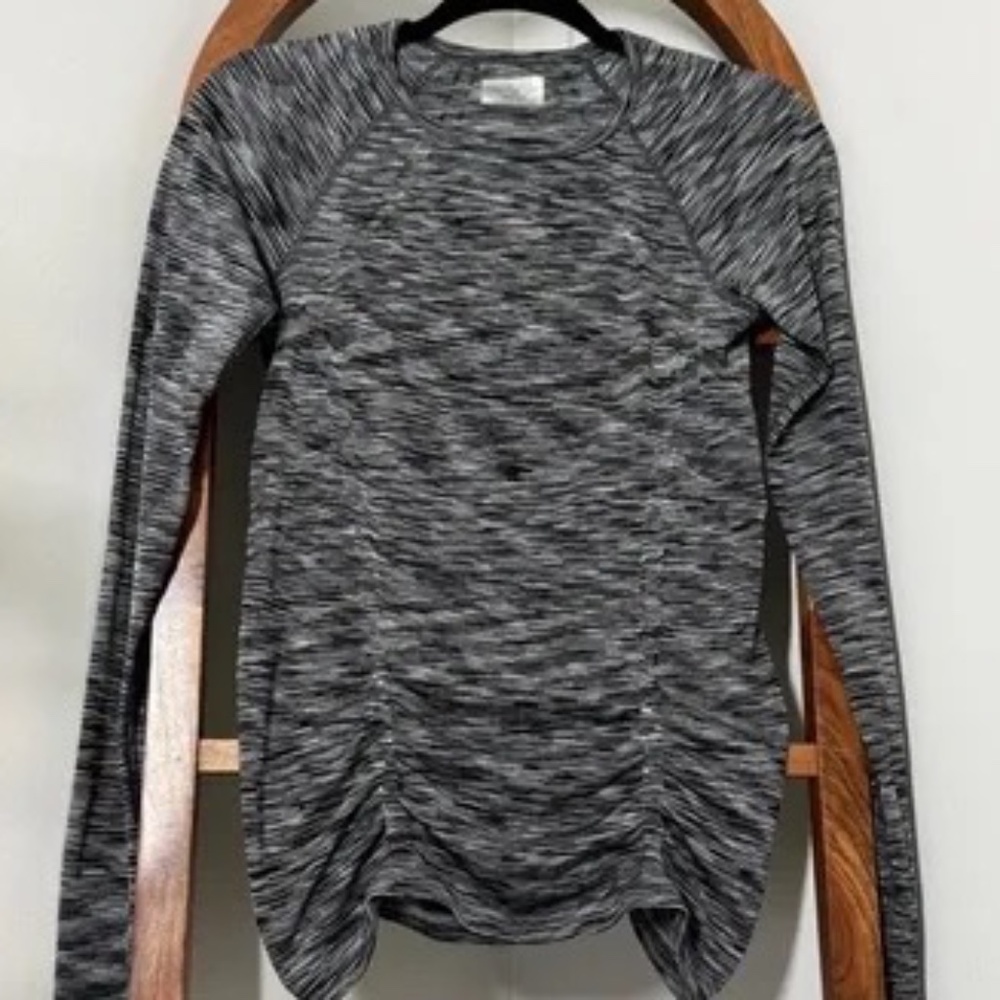 Athleta Fastest Track Long Sleeve Space Dye